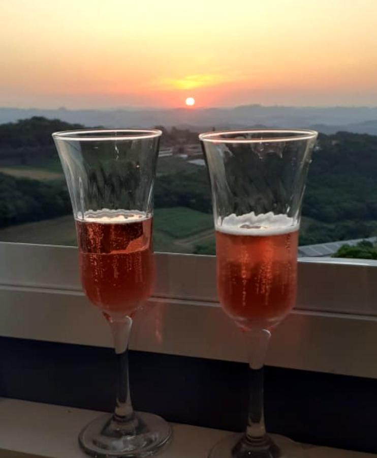 Apartamento Aconchegante Com Vista Para O Vale Dos Vinhedos Bento Gonçalves エクステリア 写真